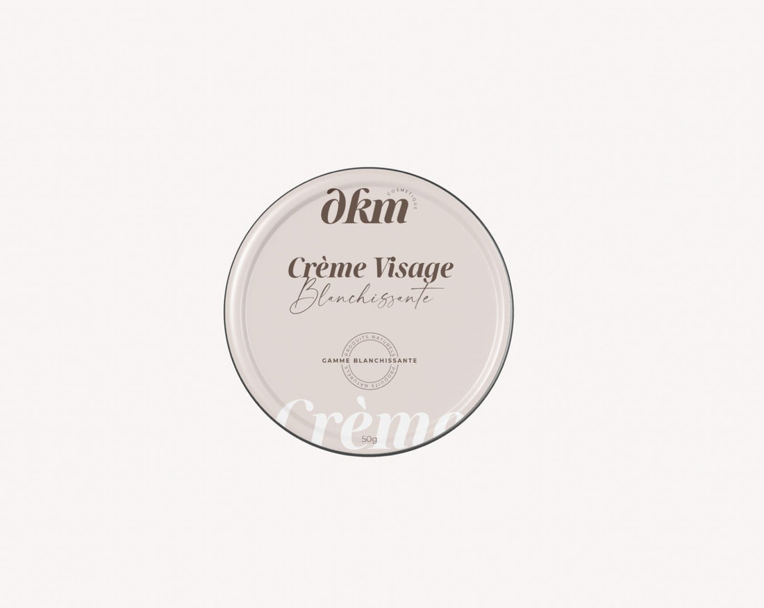 Crème visage blanchissant