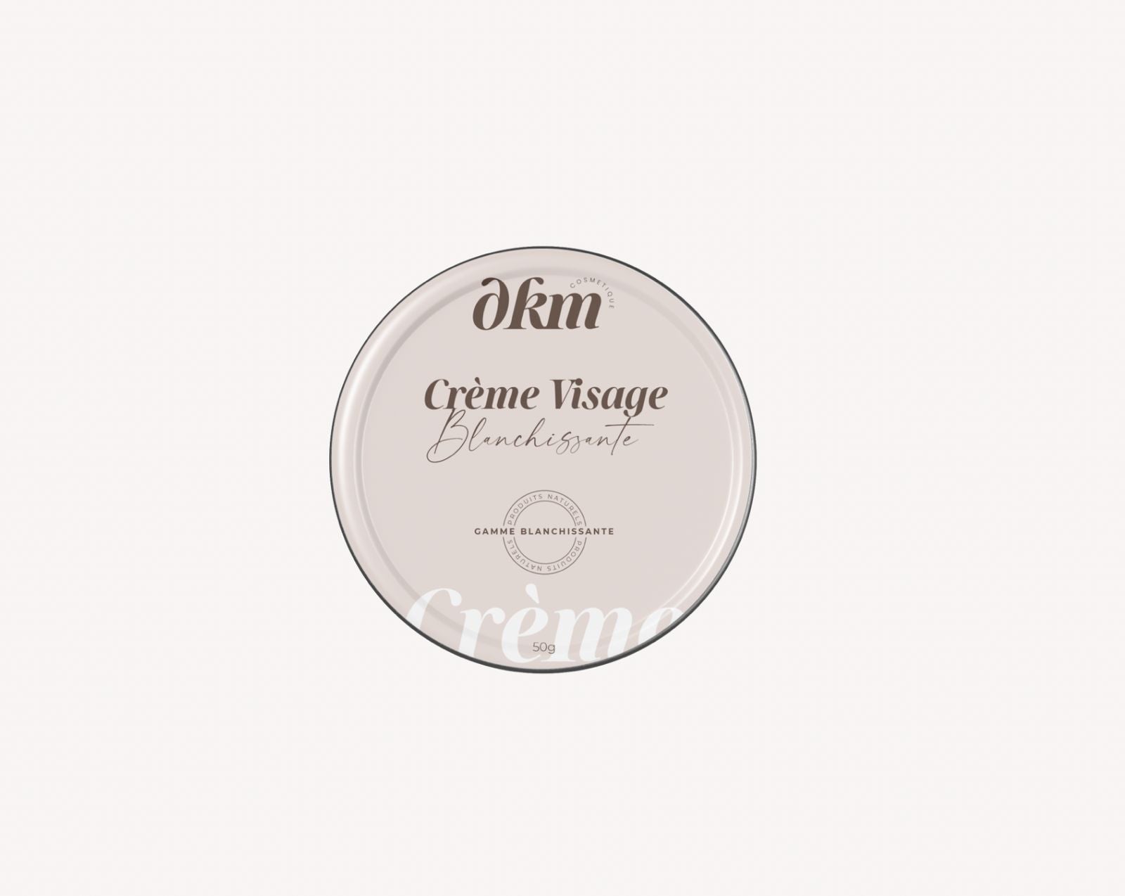 Crème visage blanchissant