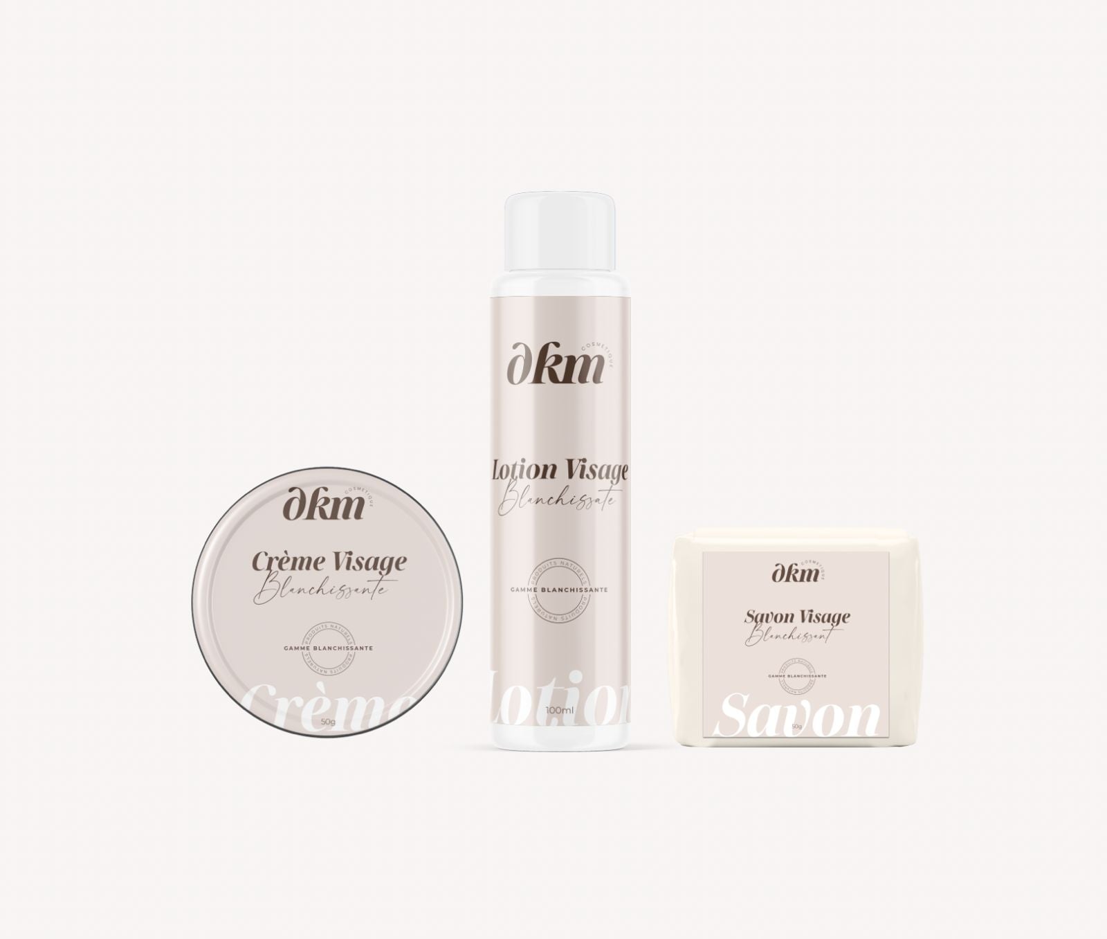 Kit visage blanchissant