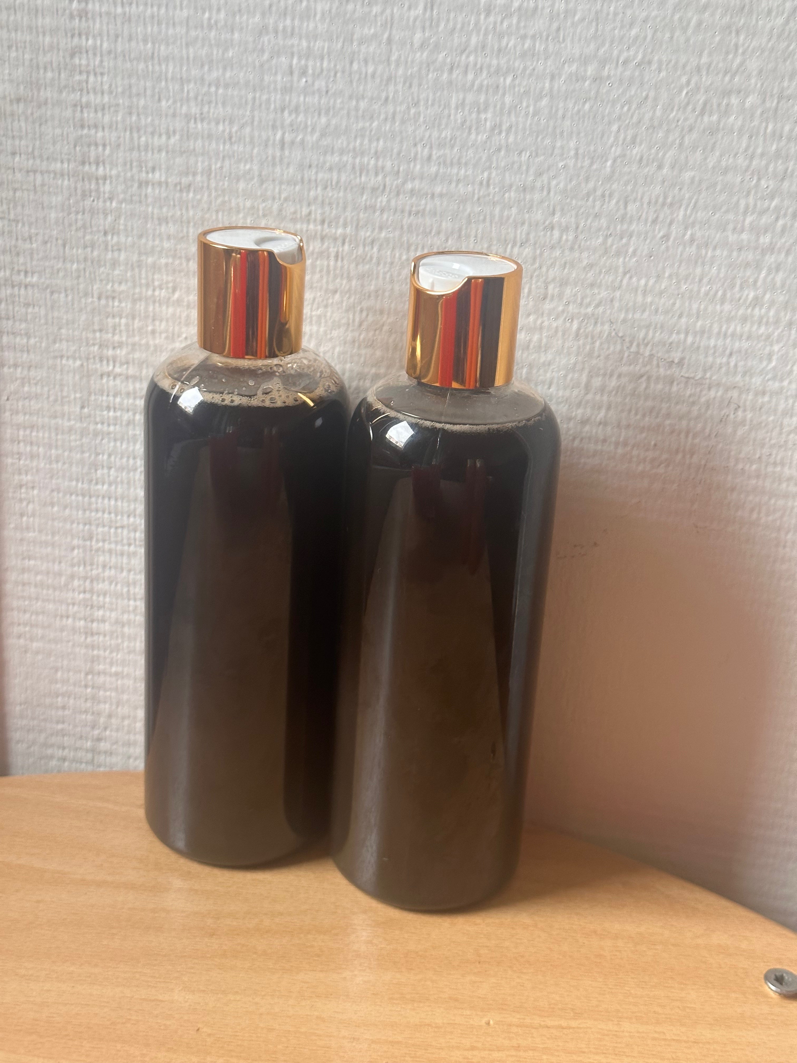 Gel douche savon noir éclaircissant