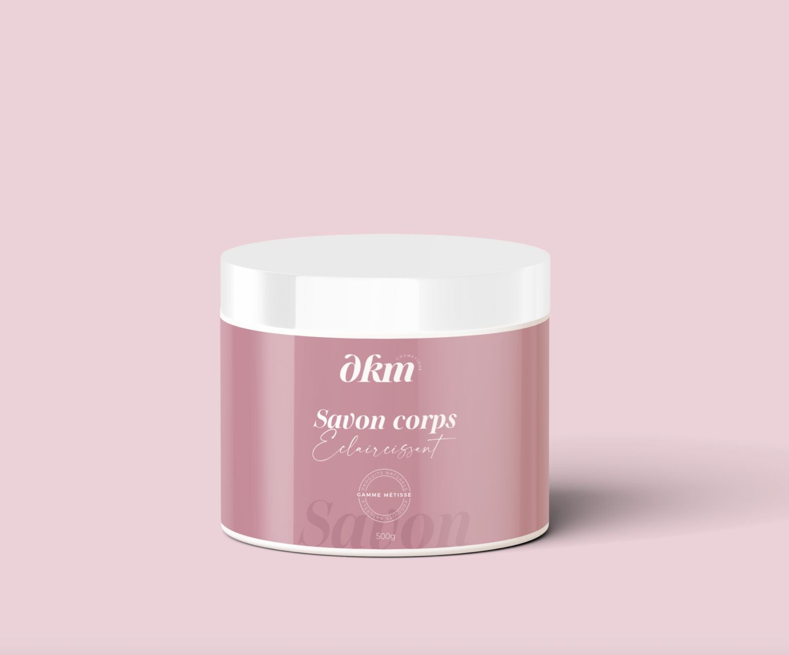 Savon corps métisse